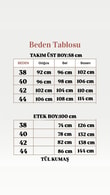 Hacer Taşlı Güllü Etekli Tül Takım-GE799 Siyah