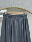 Hanzade İpli Pike Etek Pantolon-BY5050 Antrasit