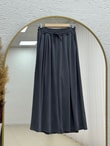 Hanzade İpli Pike Etek Pantolon-BY5050 Antrasit