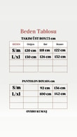 Hazal Beli Tünelli Fermuarlı Pantolonlu Takım-TN032 Siyah