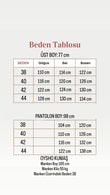 Hifa Robası Garnili Fermuarlı 3'lü Takım-MF1923 Kahve