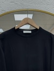 Hümayşah Arkası Bağlamalı Önü Dikişli Tunik-SS13261 Siyah