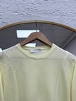 Hümayşah Arkası Bağlamalı Önü Dikişli Tunik-SS13261 Sarı