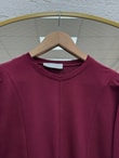 Hümayşah Arkası Bağlamalı Önü Dikişli Tunik-SS13261 Bordo