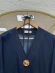İlay Gold Düğmeli Kot Uzun Kimono-GS2485 Kot Rengi