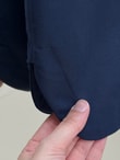 Kamergül Kapaklı Büzgü Detaylı Yelek-EN2249 Lacivert