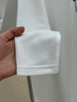 Laleay Zarif 5 Papatya Nakışlı Bluz-SS13148 Beyaz