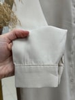 Laliz Tuniği Düğmeli Bol Paça Pantolonlu Takım-NL816 Taş