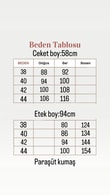 Larin Eteği Pileli Tek Düğmeli Etekli Takım-FA1056 Yağ Yeşili