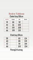 Larin Eteği Pileli Tek Düğmeli Etekli Takım-FA1056 Mürdüm