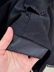 Lavona Fırfırları Dantelli Çilek Etek-AA4274 Siyah