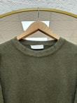 Lorin Kol Ucu Gold Düğmeli Uzun Triko Tunik-KR6015 Haki