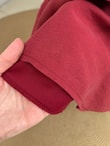 Lunique Eteği Katkatlı Bağlamalı Takım-EK630 Bordo