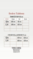 Lunique Eteği Katkatlı Bağlamalı Takım-EK630 Kahve