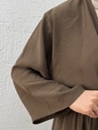 Lunique Eteği Katkatlı Bağlamalı Takım-EK630 Kahve