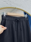 Lunona Çift Cepli Tensel Etek-MA8256 Siyah