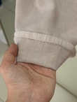 Lunora Beli Lastikli Bol Paça Pantolon-MA3204 Taş