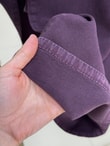 Lunora Beli Lastikli Bol Paça Pantolon-MA3204 Mürdüm