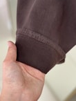 Lunora Beli Lastikli Bol Paça Pantolon-MA3204 Kahve