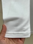 Mahay Kalp Nakışlı Yırtmaçlı Tunik-SS13074 Beyaz
