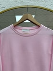 Mahay Kalp Nakışlı Yırtmaçlı Tunik-SS13074 Pembe