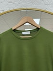Mahay Kalp Nakışlı Yırtmaçlı Tunik-SS13074 Haki