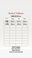 Mahay Kalp Nakışlı Yırtmaçlı Tunik-SS13074 Lacivert