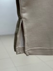 Mahay Kalp Nakışlı Yırtmaçlı Tunik-SS13074 Taş