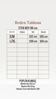 Mehri Çift Cepli Poplin Etek-Zİ3143 Mürdüm
