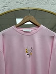 Mehşah Çiçek Desenli Bluz-SS13137 Pembe
