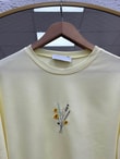 Mehşah Çiçek Desenli Bluz-SS13137 Sarı