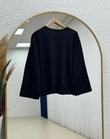 Mehşah Çiçek Desenli Bluz-SS13137 Siyah