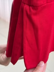 Melifer Yırtmaçlı Ve Dikiş Detaylı Tunik-SS13203 Kırmızı