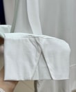 Melifer Yırtmaçlı Ve Dikiş Detaylı Tunik-SS13203 Beyaz