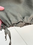 Münire Paça Sıkmalı Pantolon-CI2369 Haki