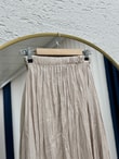 Nalan Kırışık Kumaş Kraş Etek-BY5004-5001 Taş