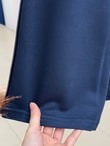 Nazgül Geniş Kollu Salaş Bluz-SS13072 Lacivert