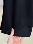 Nazgül Geniş Kollu Salaş Bluz-SS13072 Siyah