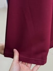 Nazgül Geniş Kollu Salaş Bluz-SS13072 Bordo