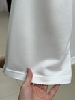 Nazgül Geniş Kollu Salaş Bluz-SS13072 Ekru