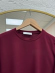 Nazgül Geniş Kollu Salaş Bluz-SS13072 Bordo