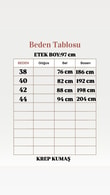 Necla Kemeri Tokalı Pileli Etek-FA1047 Mürdüm