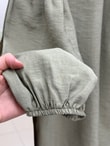 Neslişah Önü Pileli Düğmeli Pantolonlu Takım-NL892 Mint