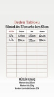 Nilay Robalı Müslin Oversize Gömlek-NA853 Kırmızı