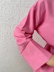Nubira Kırışık Lilyum Gömlek-Çİ513.2 Pembe