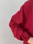 Nurperi Müslin Salaş 6 Düğmeli Elbise-NA2416 Kırmızı