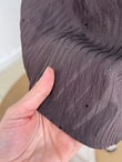 Özün Pullu Oversize Gömlek-NA874 Kahve