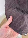 Özün Pullu Oversize Gömlek-NA874 Kahve