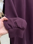 Pera Oversize Pike Pantolonlu Takım-NL845 Mürdüm