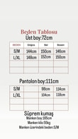Pera Oversize Pike Pantolonlu Takım-NL845 Mürdüm